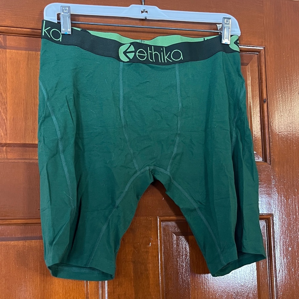 Ethika Green Boxer Briefs